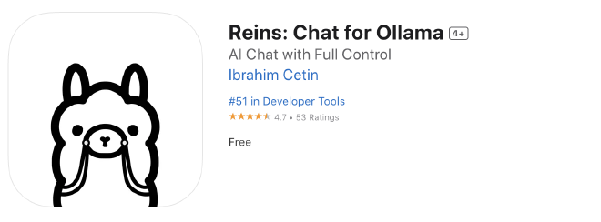 Reins: Chat for Ollama